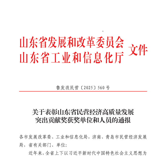 成山集团总裁、恩佐娱乐总裁兼首席执行官车宝臻荣膺山东省民营经济高质量发展突出贡献奖